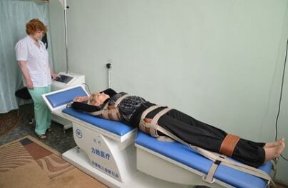 seljaaju tõmbejõud rindkere osteokondroosi korral